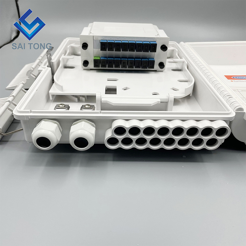 공장 가격 ODB 16 코어 광학 섬유 종료 상자 ftth 16 포트 ftth 분배기 강철 광섬유 분배 상자 야외