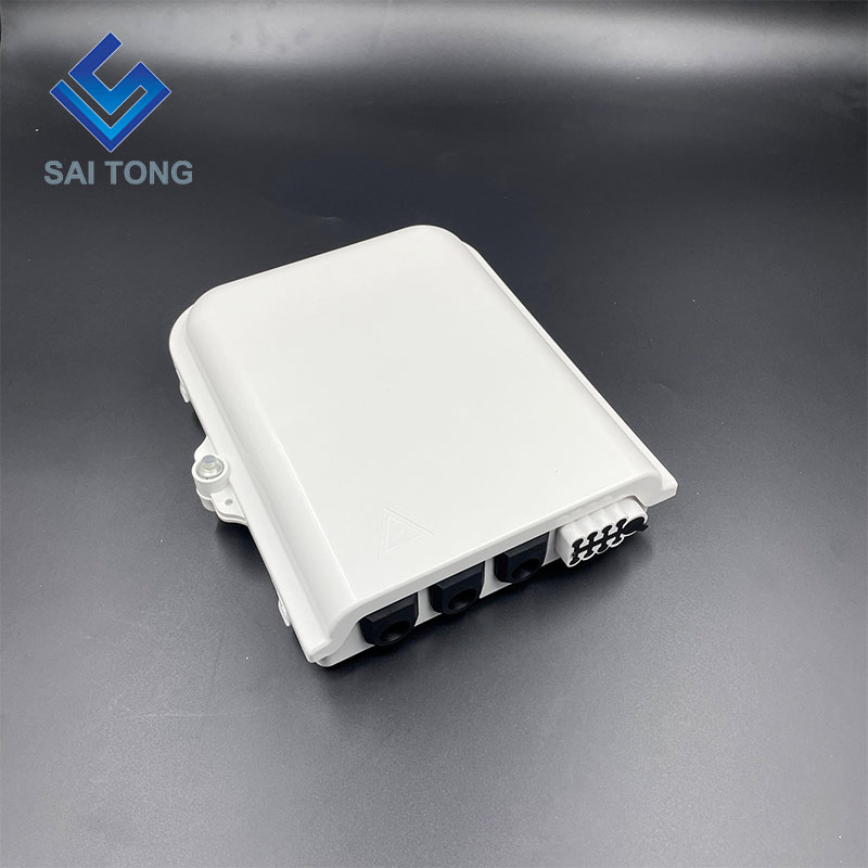 공장 공급 8 코어 ftth box plc splitter 1 8 광섬유 장비 용 광 분배 상자 8 포트 NAP