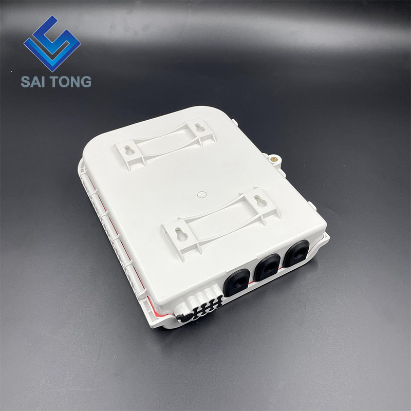 공장 공급 8 코어 ftth box plc splitter 1 8 광섬유 장비 용 광 분배 상자 8 포트 NAP