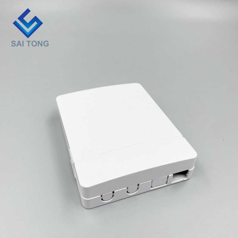 Ningbo Saitong 좋은 가격 미니 2 코어 FTTH 광섬유 종료 상자 실내 광섬유 터미널 배포 상자