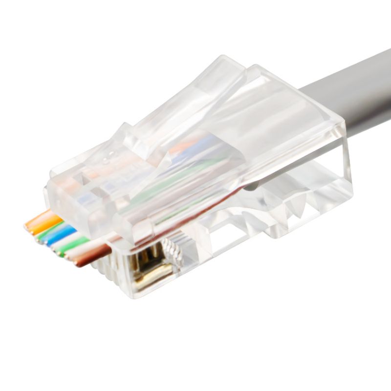 네트워크 케이블용 RJ45 커넥터 CAT6 CAT5