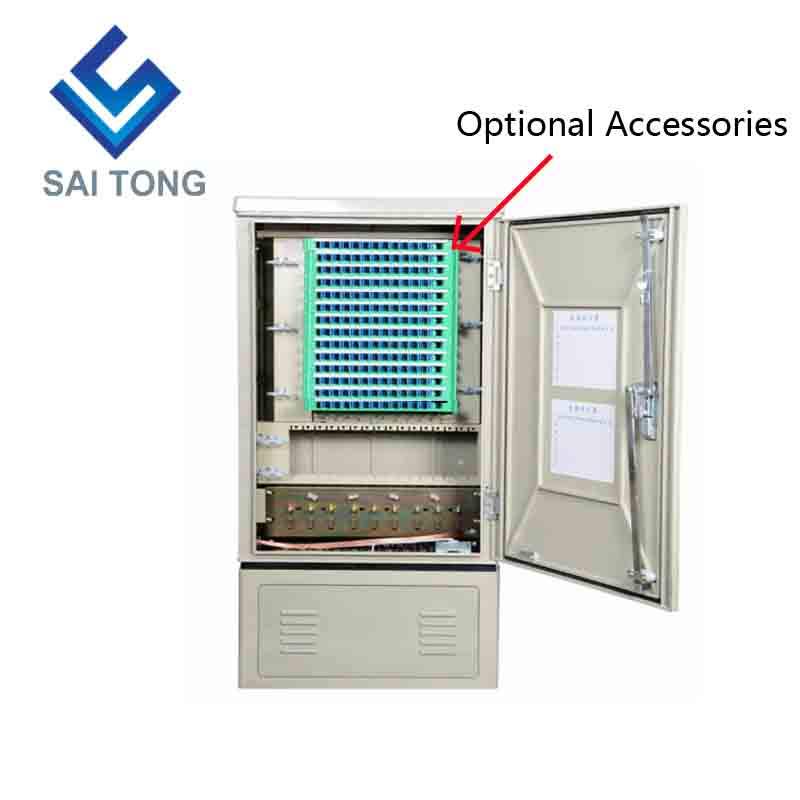 SaiTong FTTH 144 코어 광섬유 smc 야외 방수 IP55 smc 섬유 캐비닛 케이블 표준 또는 맞춤형 지원