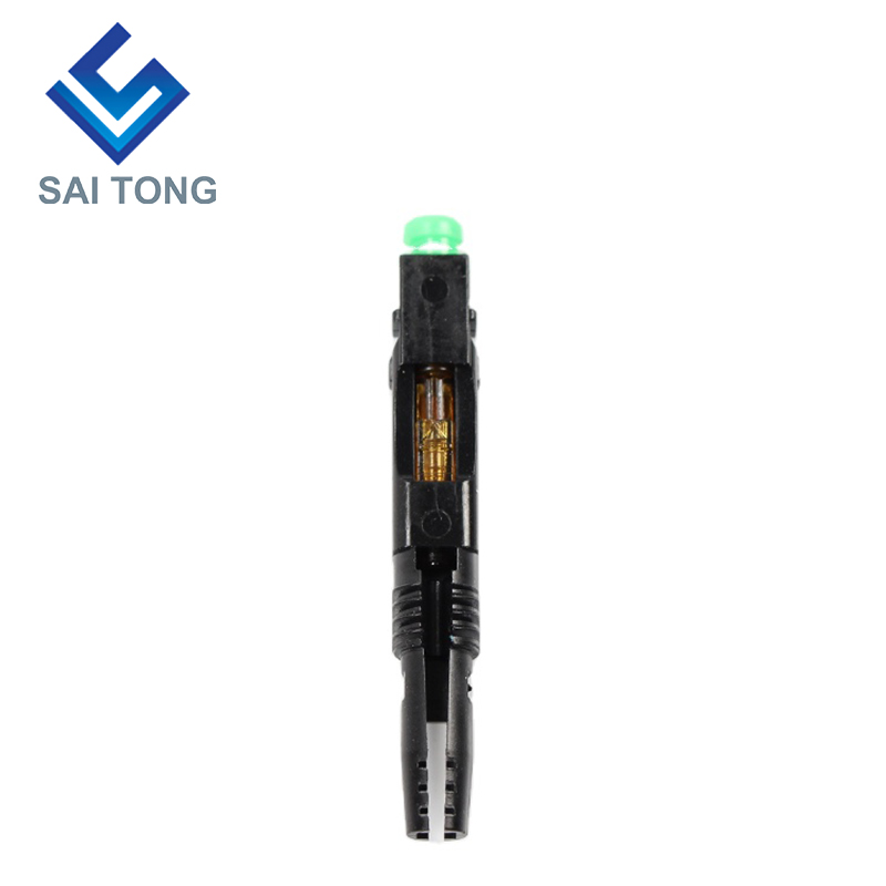 FTTH 광섬유 Saitong 광섬유 고속 커넥터 sc apc 녹색 광섬유 케이블 고속 커넥터 퀵 커넥터 필드 어셈블리 싱글 모드